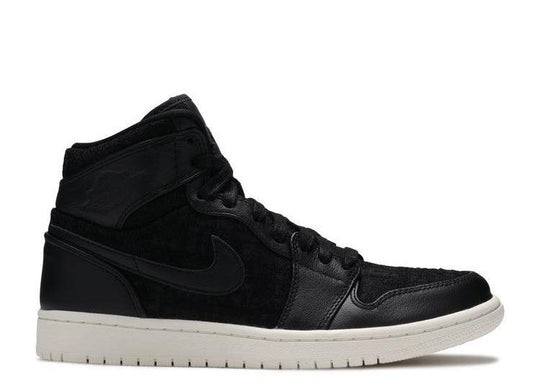 Nike Air Jordan 1 High Retro Black Sail W